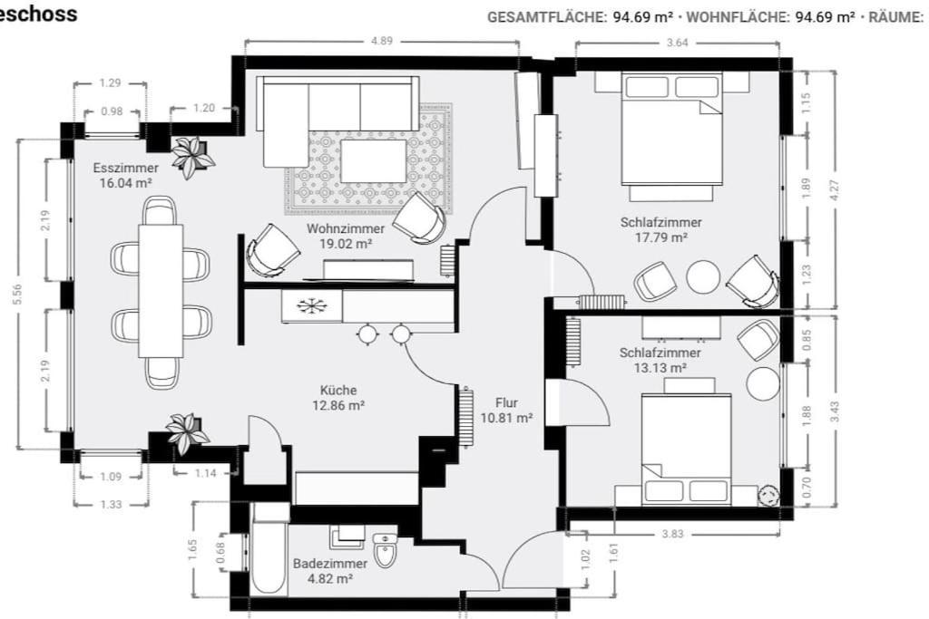 Urban & Chic: 2Bdr, Parkplatz Apartment Witten Luaran gambar