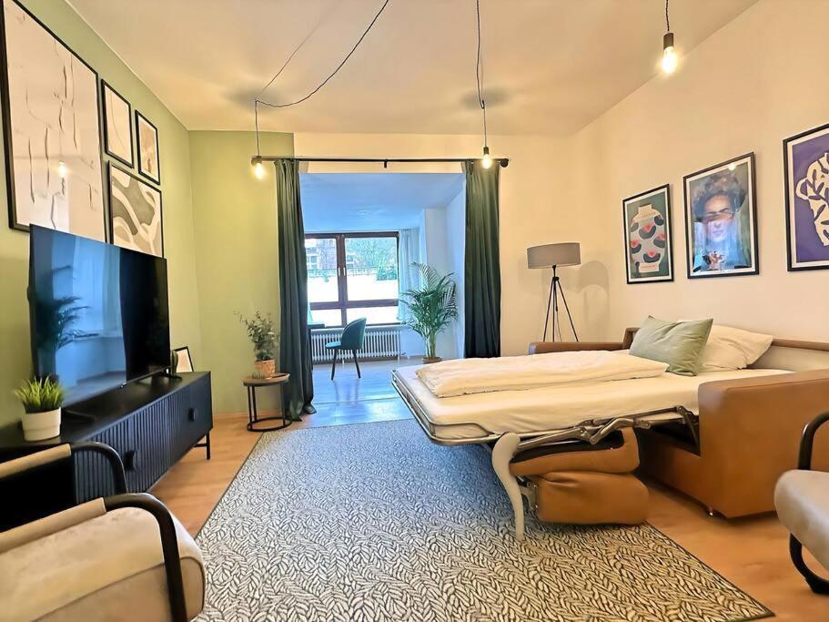 Urban & Chic: 2Bdr, Parkplatz Apartment Witten Luaran gambar